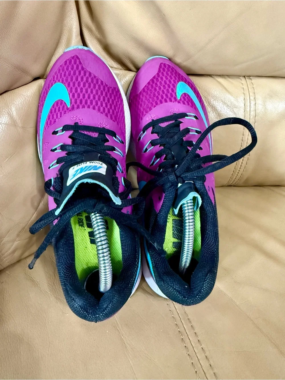 Nike Air Zoom Elite 7 Fuchsia Clearwater Running Shoes Women’s 6
